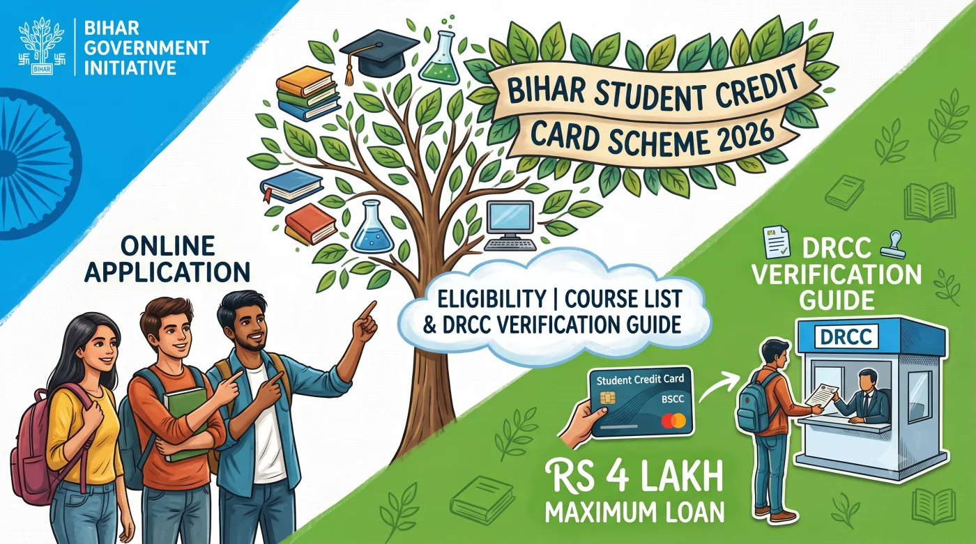 Bihar Student Credit Card Scheme 2026 Bihar Student Credit Card Scheme 2026