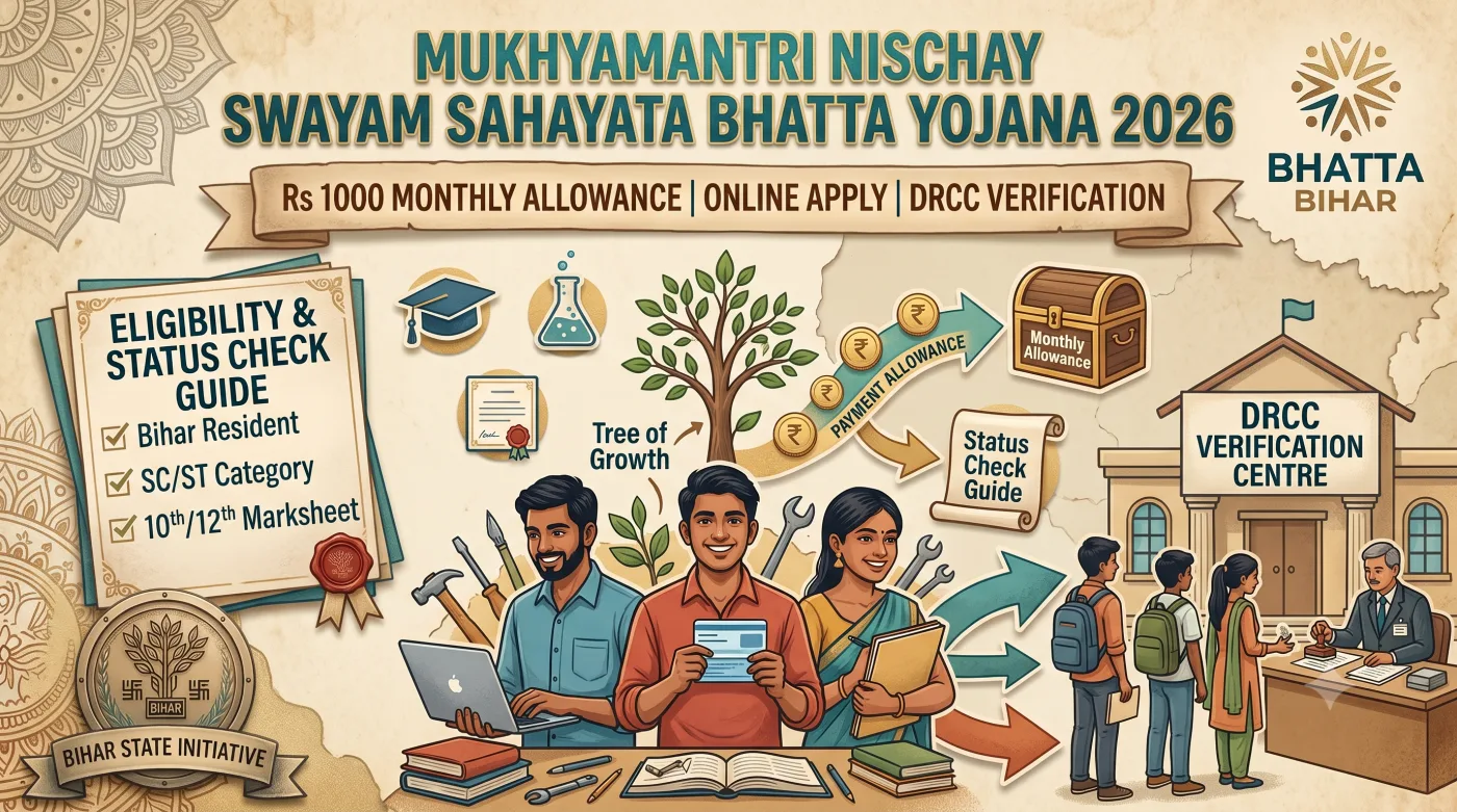 Mukhyamantri Nischay Swayam Sahayata Bhatta Yojana 2026