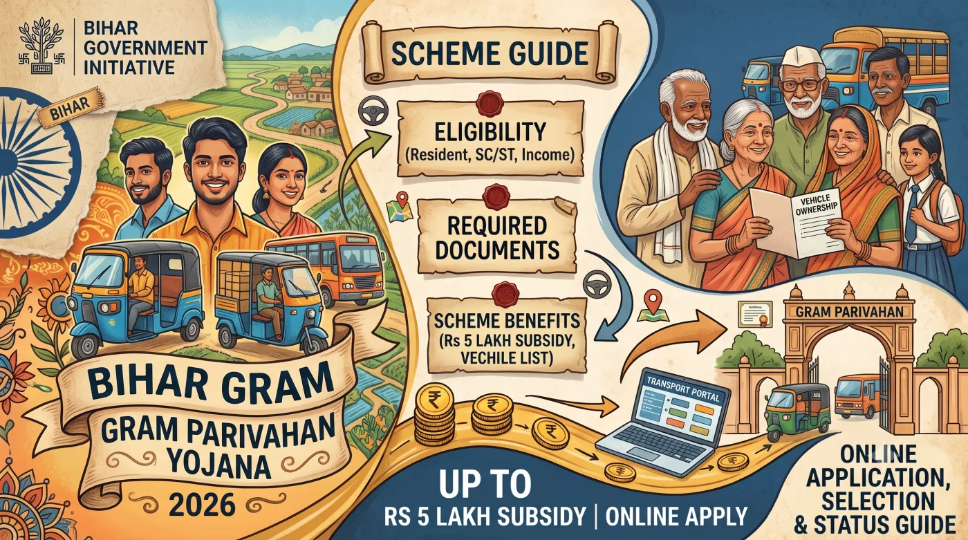 Bihar Gram Parivahan Yojana 2026 Bihar Gram Parivahan Yojana 2026