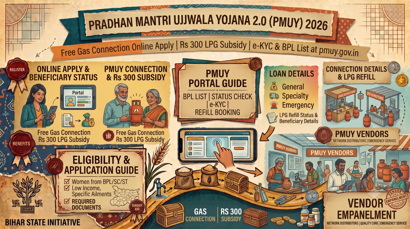 Pradhan Mantri Ujjwala Yojana 2.0 (PMUY) 2026