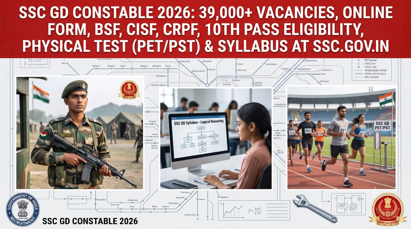 SSC GD Constable 2026 SSC GD Constable 2026
