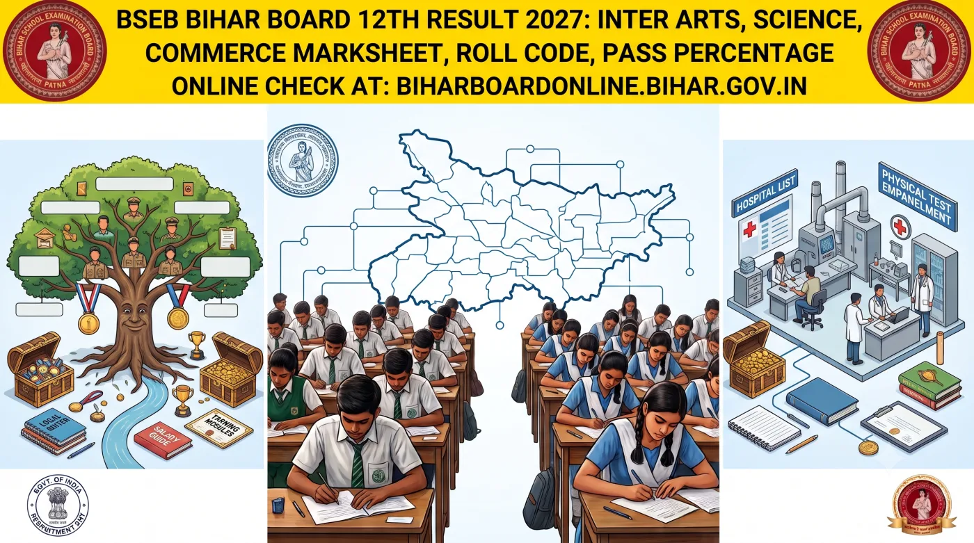 BSEB Bihar Board 12th Result 2027 BSEB Bihar Board 12th Result 2027
