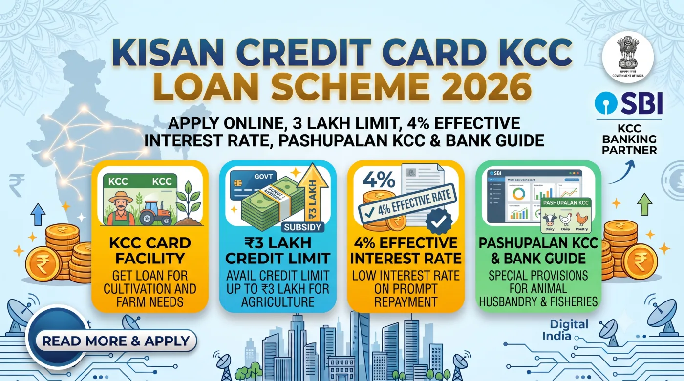Kisan Credit Card KCC Loan Scheme 2026