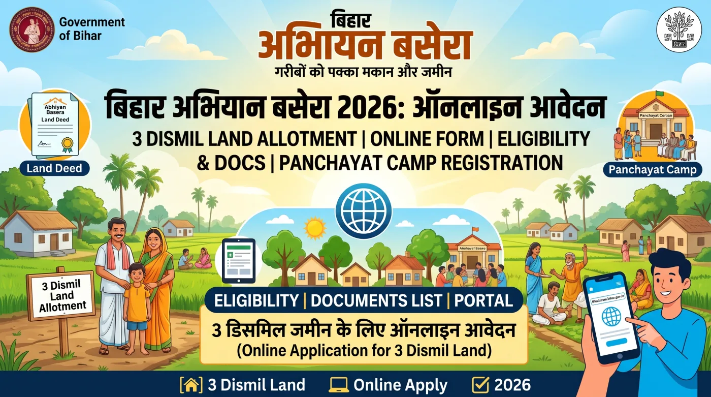 Bihar Abhiyan Basera Online Apply 2026 Bihar Abhiyan Basera Online Apply 2026