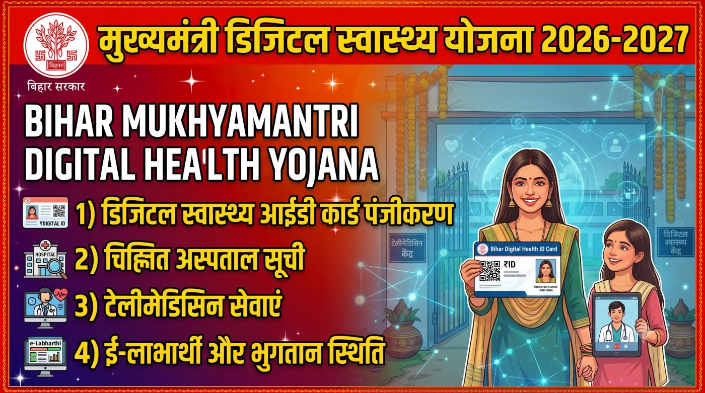 Bihar Mukhyamantri Digital Health Yojana 2026-2027 Bihar Mukhyamantri Digital Health Yojana 2026-2027