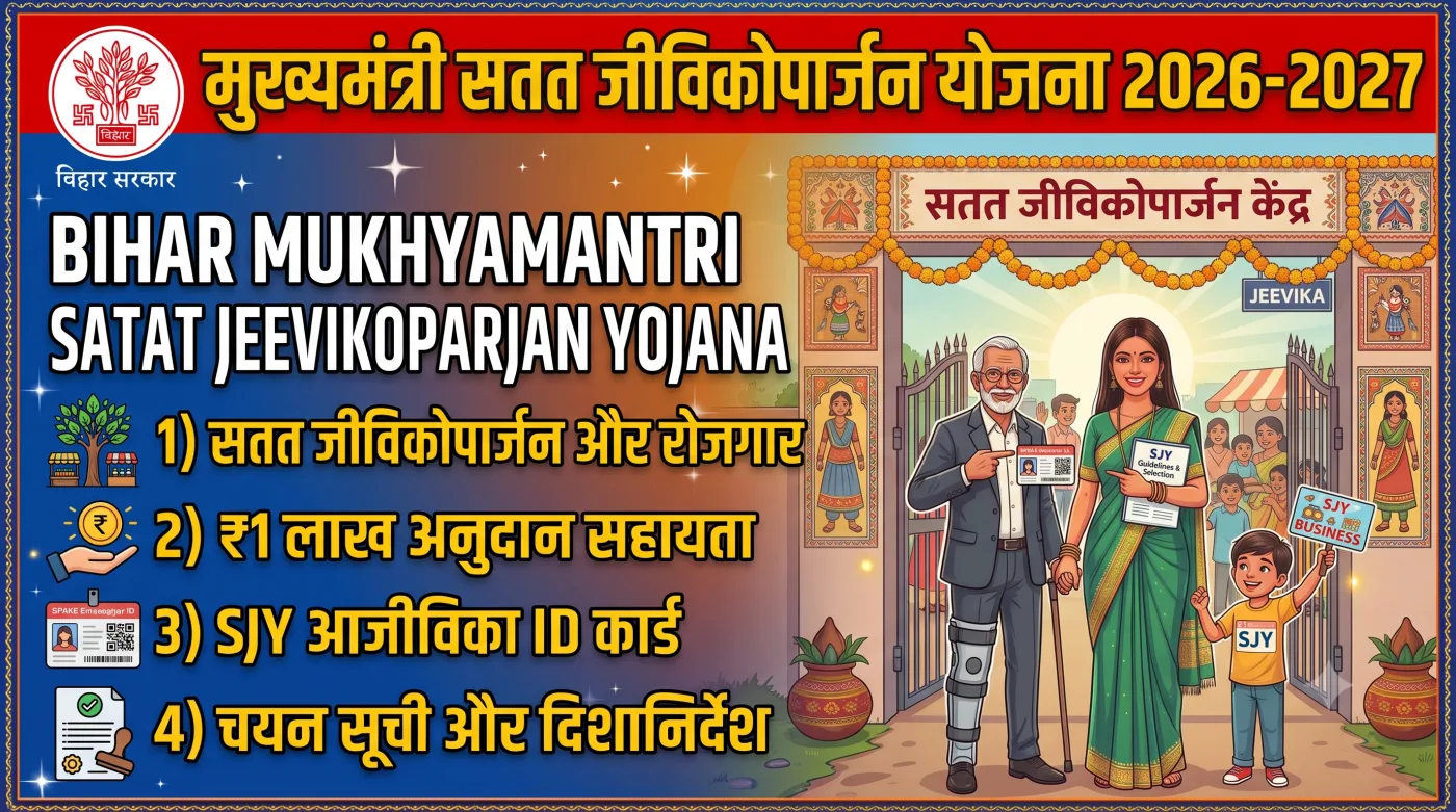 Bihar Mukhyamantri Satat Jeevikoparjan Yojana 2026-2027
