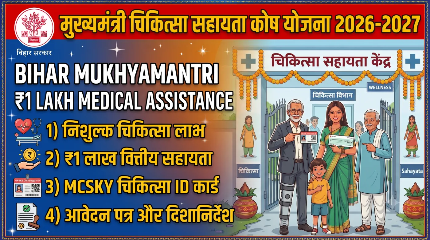 Bihar Mukhyamantri Chikitsa Sahayata Kosh Yojana 2026-2027
