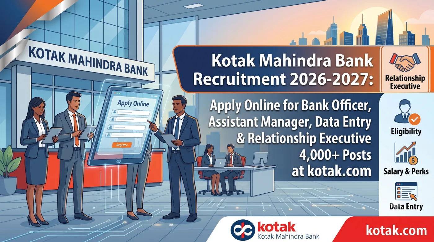 Kotak Mahindra Bank Recruitment 2026-2027