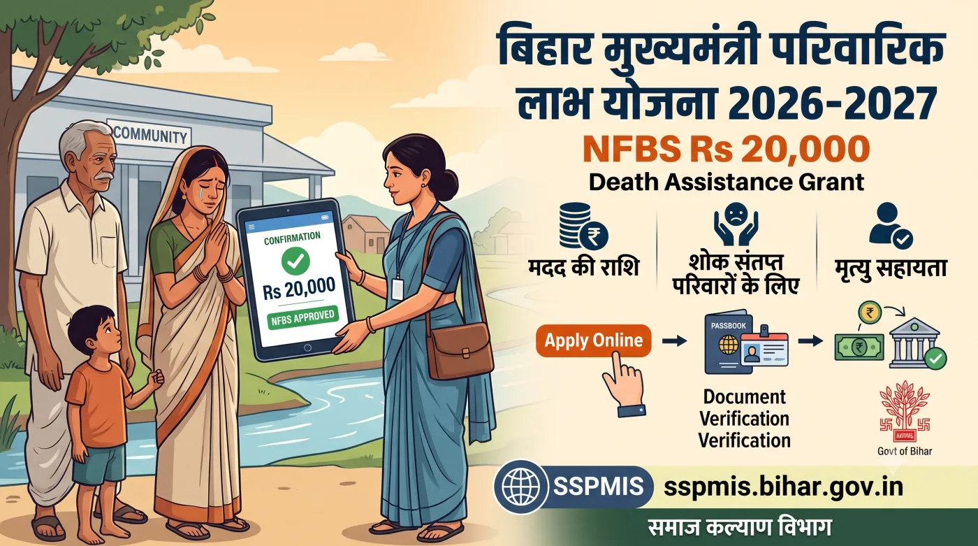 Bihar Mukhyamantri Parivarik Labh Yojana 2026-2027