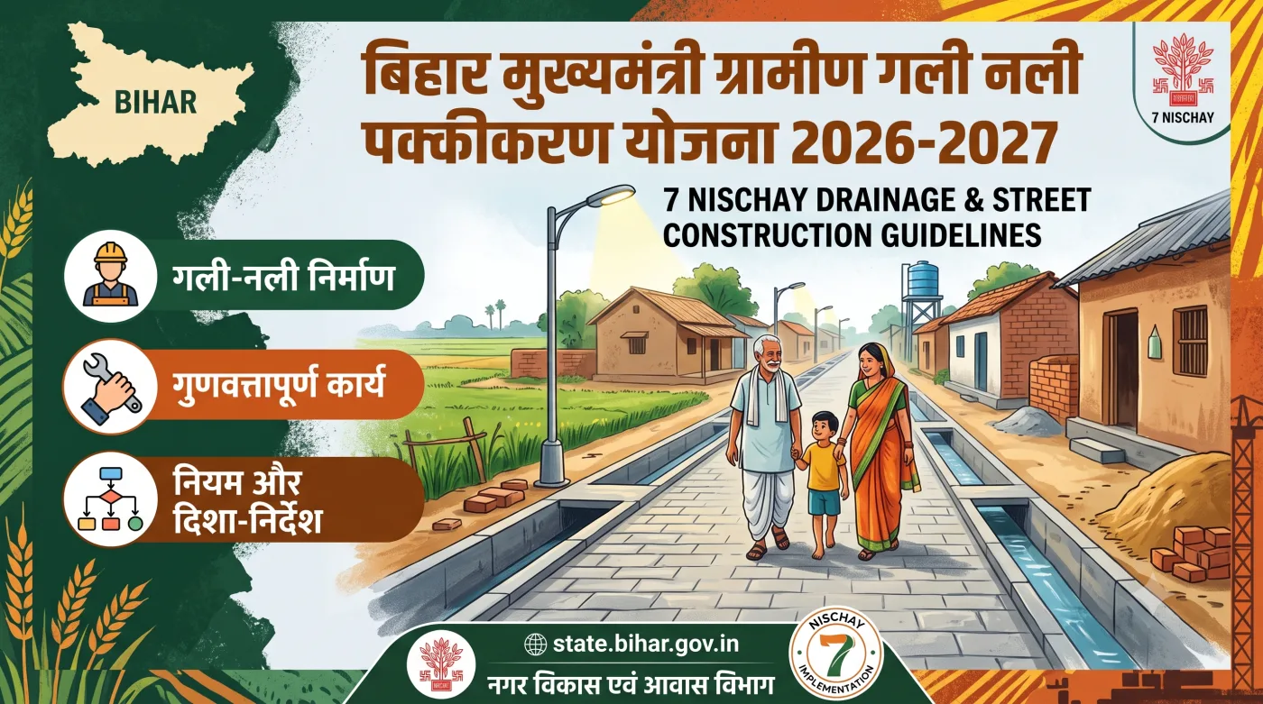 Bihar Mukhyamantri Gramin Gali Nali Pakkikaran Yojana 2026-2027