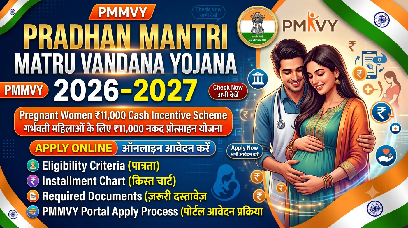 Pradhan Mantri Matru Vandana Yojana 2026-2027 Pradhan Mantri Matru Vandana Yojana 2026-2027