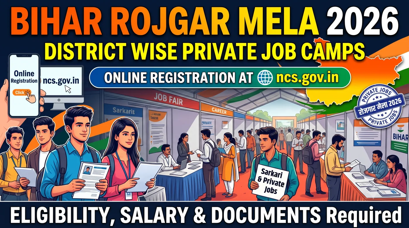 Bihar Rojgar Mela 2026