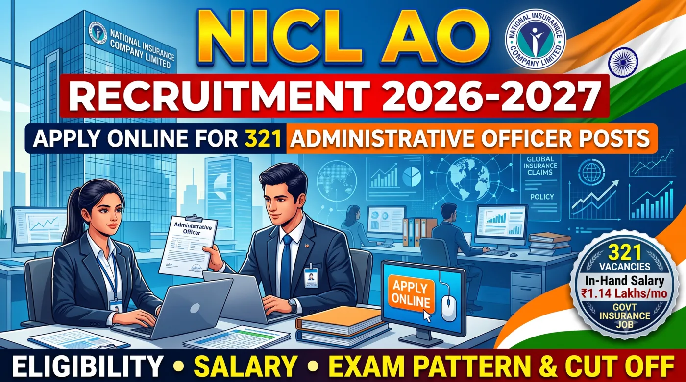 NICL AO Recruitment 2026-2027
