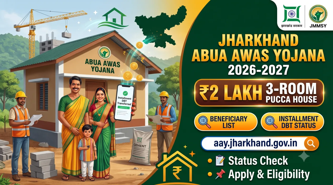 Jharkhand Abua Awas Yojana 2026-2027