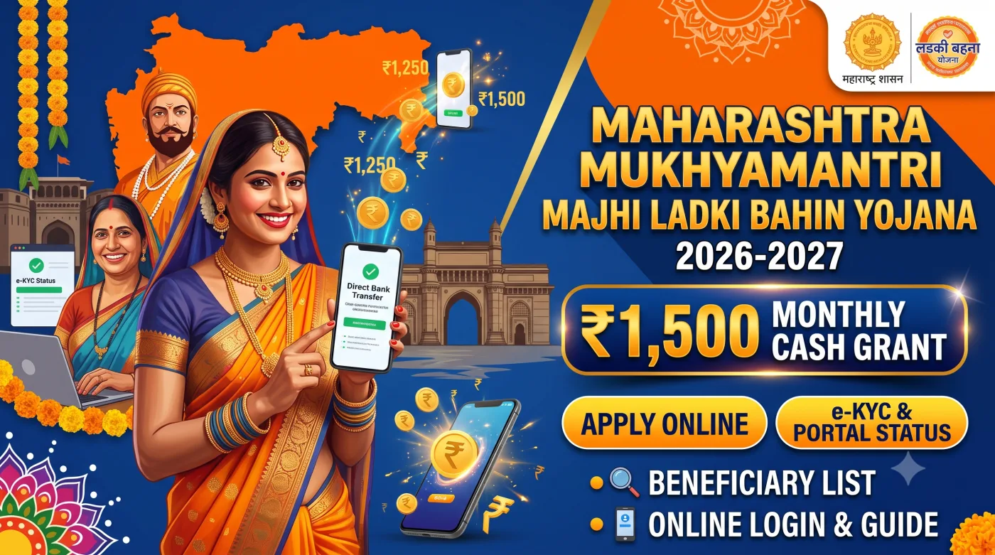 Maharashtra Mukhyamantri Majhi Ladki Bahin Yojana 2026-2027