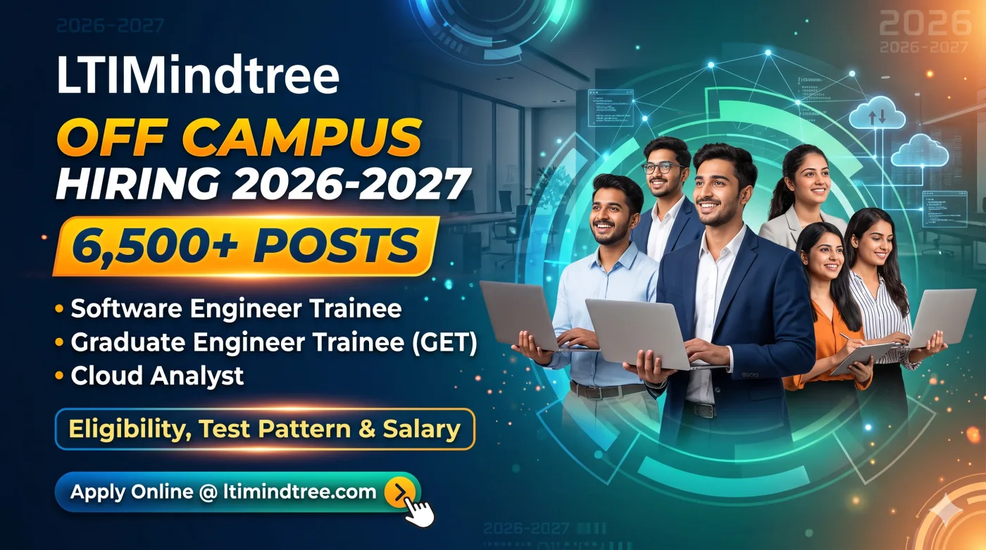 LTIMindtree Off Campus Hiring 2026-2027