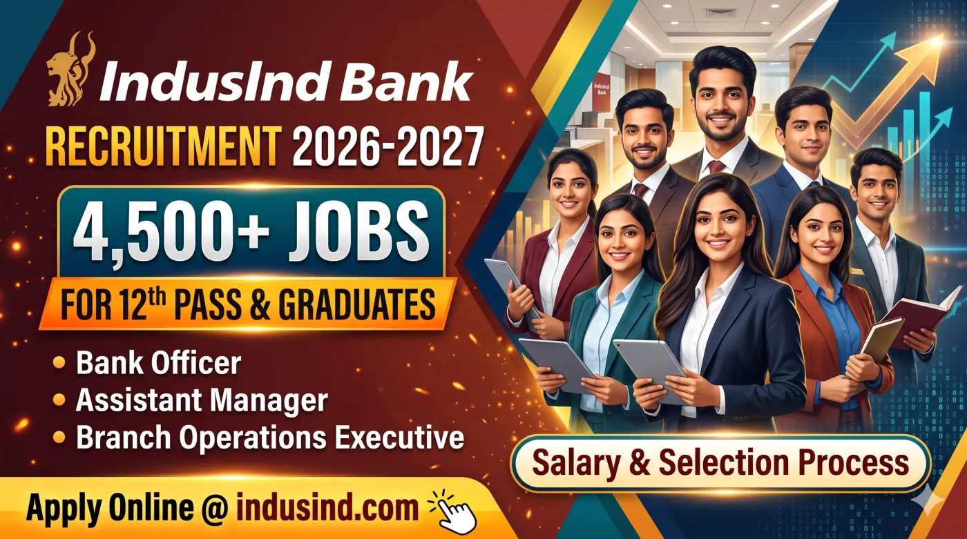 IndusInd Bank Recruitment 2026-2027 IndusInd Bank Recruitment 2026-2027