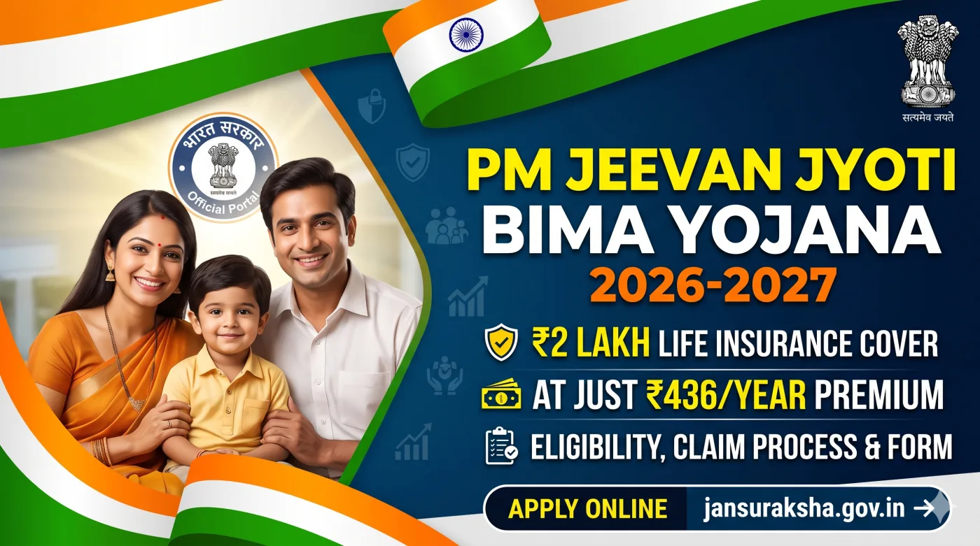 PM Jeevan Jyoti Bima Yojana 2026-2027 PM Jeevan Jyoti Bima Yojana 2026-2027